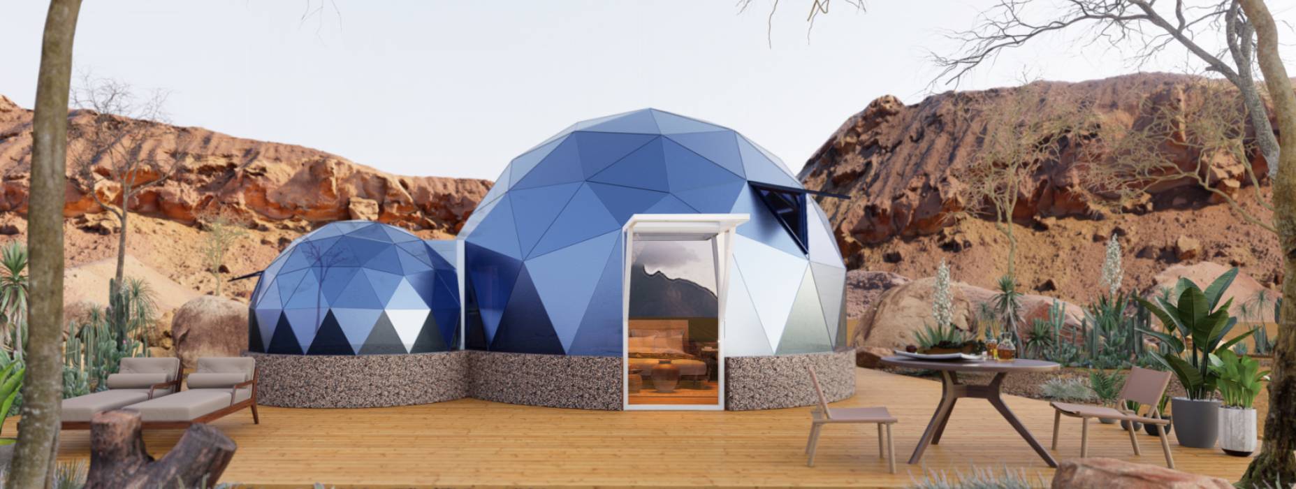 安吉县球形智能光伏玻璃星空房